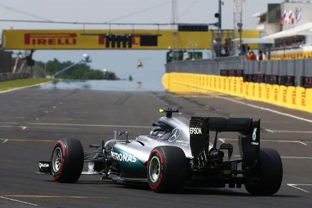 Nico Rosberg - Mercedes - Formel 1 - GP Ungarn - 24. Juli 2016