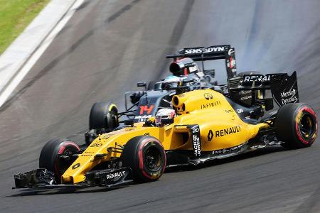 Kevin Magnussen -Renault - Formel 1 - GP Ungarn - 24. Juli 2016