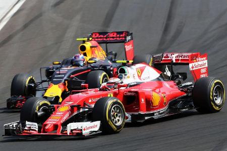 Max Verstappen - Kimi Räikkönen - Formel 1 - GP Ungarn - 24. Juli 2017