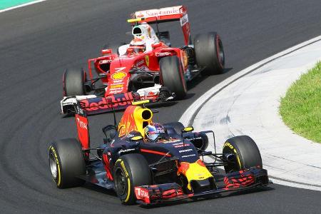 Max Verstappen - Red Bull - Formel 1 - GP Ungarn - 24. Juli 2016