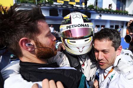 Lewis Hamilton - Mercedes - Formel 1 - GP Ungarn - 24. Juli 2018