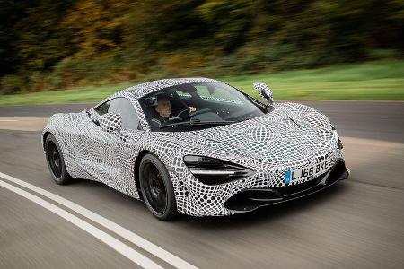 McLaren BP23 Centre Seat Development Mule