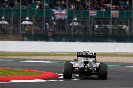 Nico Hlkenberg - Force India - GP England - Silverstone - Formel 1 - Freitag - 8.7.2016