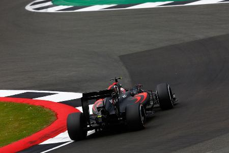 Jenson Button - McLaren - GP England - Silverstone - Formel 1 - Freitag - 8.7.2016