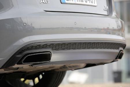 Audi A6 3.0 TDI Competition, Auspuff, Endrohre