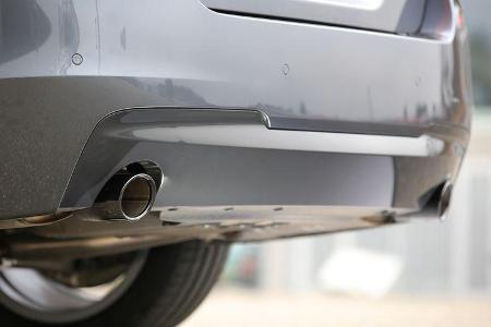 BMW 535d, Auspuff, Endrohre