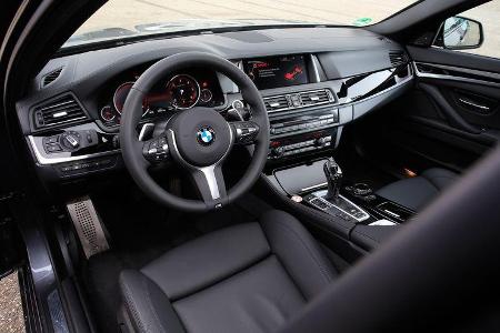 BMW 535d, Cockpit