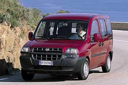 Platz 108: Fiat Doblo. Quote der erheblichen Mängel: 30,8. Durchschnittliche Laufleistung 109.000 km.