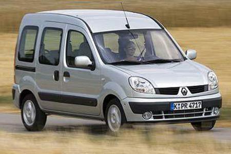 Platz 109: Renault Kangoo. Quote der erheblichen Mängel: 31,9. Durchschnittliche Laufleistung 104.000 km.