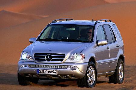 Platz 95: Mercedes M-Klasse. Quote der erheblichen Mängel: 43,2. Durchschnittliche Laufleistung 152.000 km.