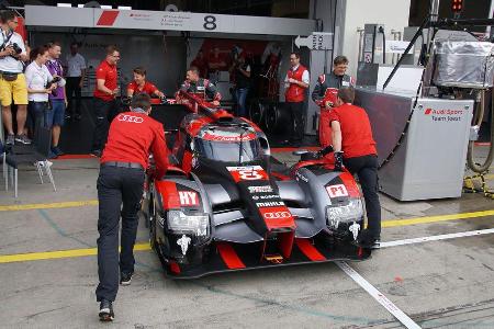 Audi R18 - LMP1 - Startnummer #8 - WEC - Nrburgring - 6-Stunden-Rennen - Sonntag - 24.7.2016