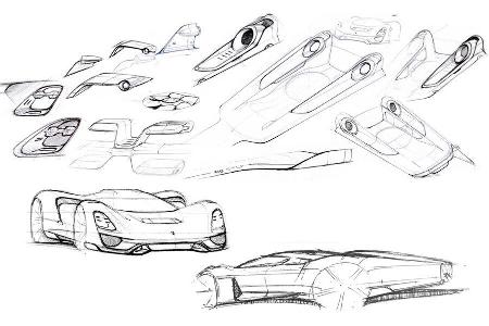 Porsche 908-04 Concept - Le Mans Studie