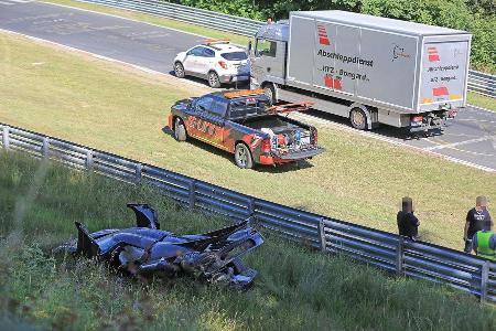 Koenigsegg One:1 Crash Nrburgring Unfall
