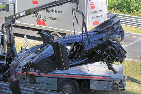Koenigsegg One:1 Crash Nrburgring Unfall