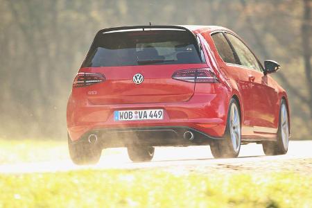 VW Golf GTI Clubsport, Heckansicht