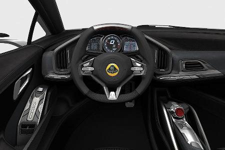Lotus Esprit, Innenraum