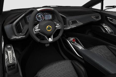 Lotus Esprit, Innenraum