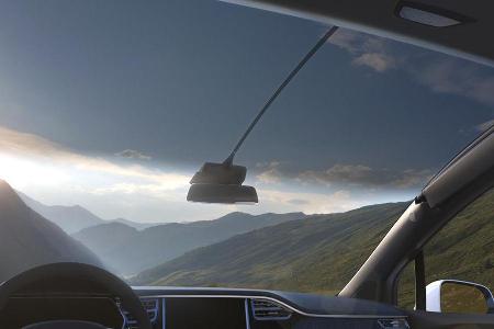 Tesla Model X Panorama-Frontscheibe
