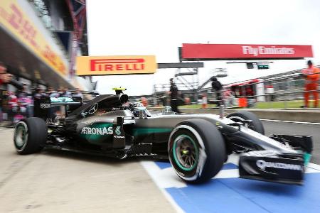 Nico Rosberg - Mercedes - GP England - Silverstone - Formel 1 - Freitag - 8.7.2016 Nico Rosberg - Mercedes - GP England - Silverstone - Formel 1 - Freitag - 8.7.2016