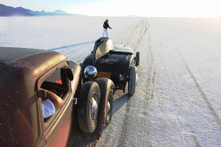 Bonneville Speed Week, Salzwste, Impression, Geschwindigkeit, Rekordfahrten
