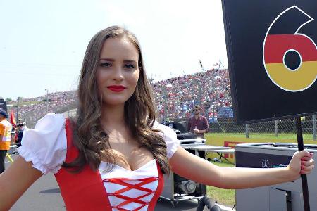 Grid Girls - Formel 1 - GP Ungarn - 2016