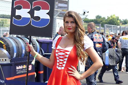 Grid Girls - Formel 1 - GP Ungarn - 2016