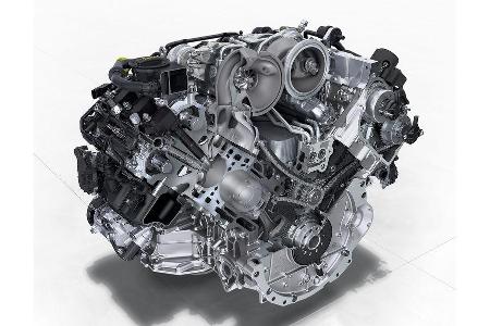 Porsche Panamera Turbo: 4,0-Liter-V8-Biturbomotor mit 550 PS