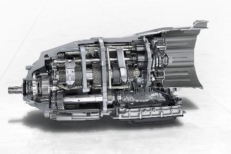 Porsche Panamera Turbo: Achtgang-Doppelkupplungsgetriebe