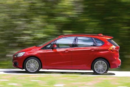 BMW 218d Active Tourer, Seitenansicht