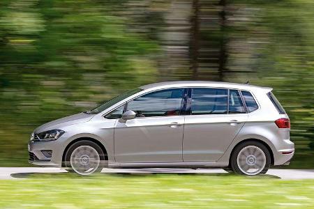 VW Golf Sportsvan 2.0 TDI, Seitenansicht