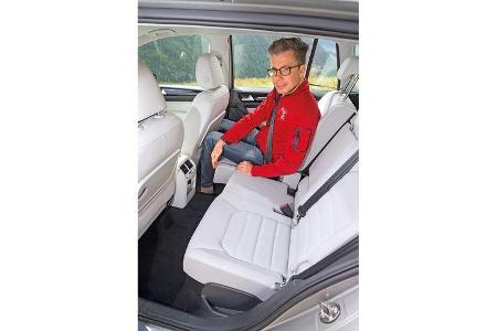 VW Golf Sportsvan 2.0 TDI, Fondsitz, Beinfreiheit