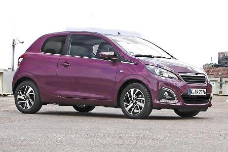 Peugeot 108 VTi 68, Seitenansicht