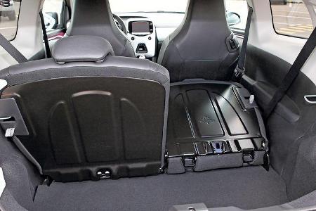 Smart Forfour 1.0, Fondsitz, Umklappen