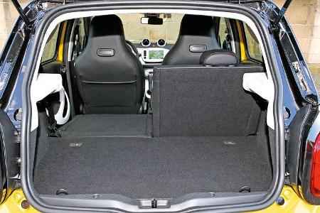 Smart Forfour 1.0, Kofferraum