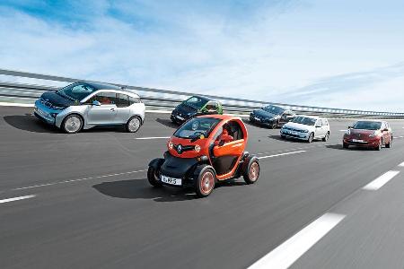 Elektroautos, Verschiedene Modelle Elektroautos, Verschiedene Modelle