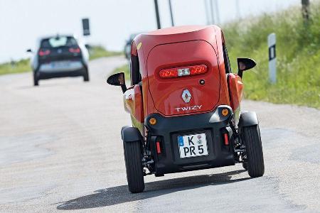 Renault Twizy, Heckansicht