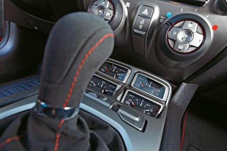 Chevrolet Camaro ZL1, Schalthebel, Schaltknauf