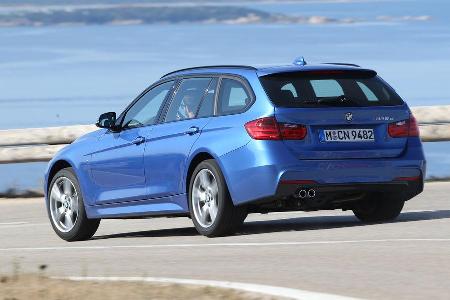 BMW 325d Touring, Heckansicht