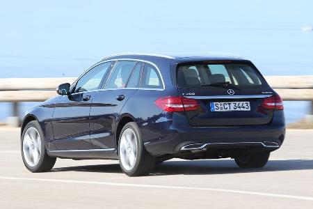 Mercedes C 250 T BT, Heckansicht
