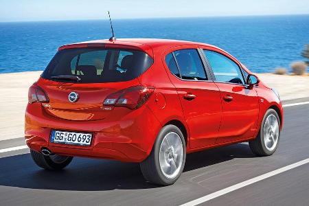 Opel Corsa, Heckansicht
