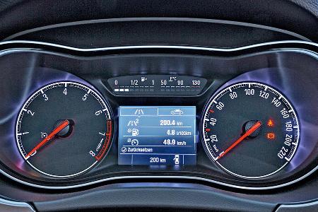 Opel Corsa, Rundinstrumente