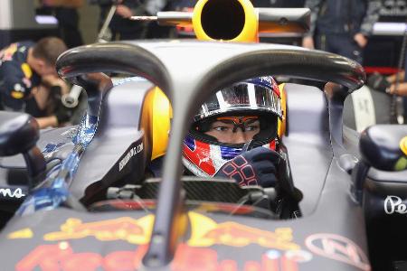 Pierre Gasly - Red Bull - Silverstone-Test - 12- Juli 2016