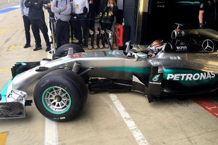 Pascal Wehrlein - Mercedes - Silverstone-Test - 12- Juli 2016