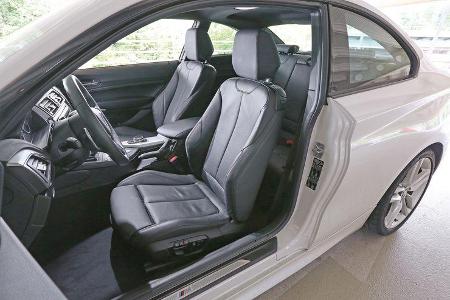 asv 1814, BMW 220i, Innenraum