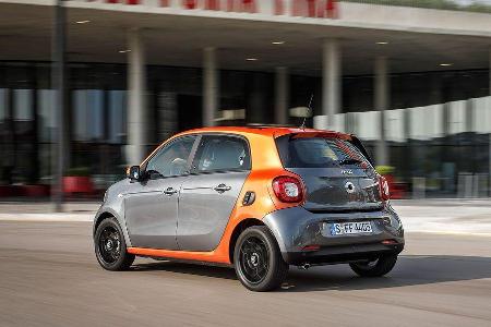 Fahrbericht Smart Forfour