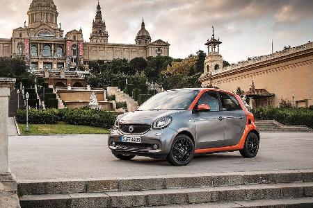 Fahrbericht Smart Forfour