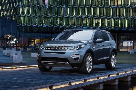 and Rover Discovery Sport