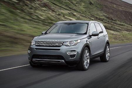 and Rover Discovery Sport