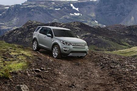 and Rover Discovery Sport