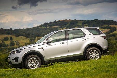 and Rover Discovery Sport